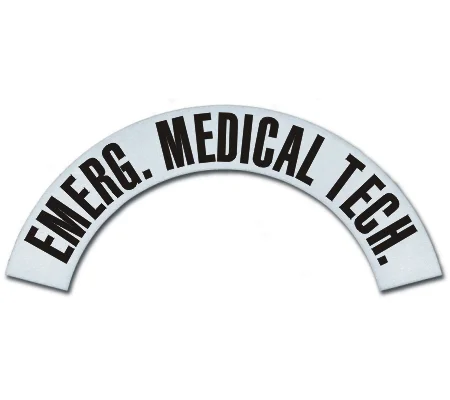 Reflective Helmet Crescents Cairns Metro 660 MSA Emerg. Medical Tech.