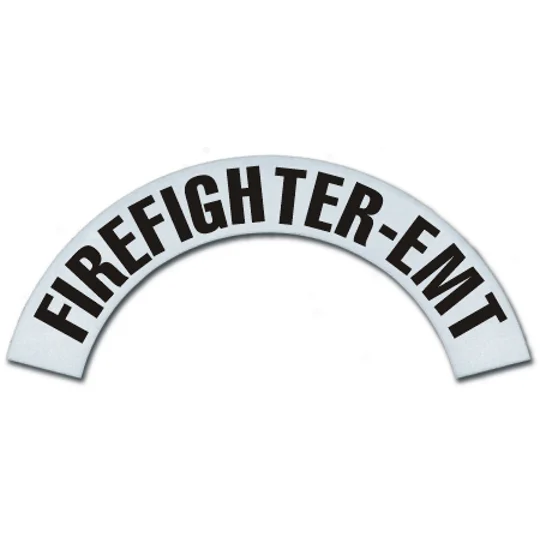 Reflective Helmet Crescents Cairns Metro 660 MSA Firefighter EMT