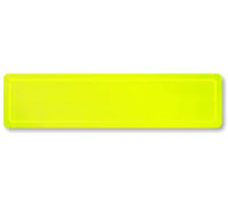 Reflexite Firefighter Helmet Bars NFPA 1971 Pack of 4 Yellow - Lime