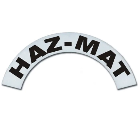Reflective Helmet Crescents Cairns Metro 660 MSA Haz-Mat Hazmat