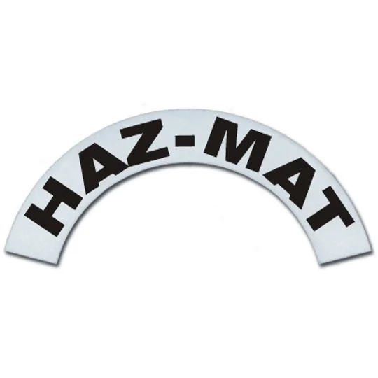 Reflective Helmet Crescents Cairns Metro 660 MSA Haz-Mat Hazmat