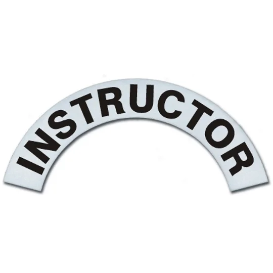 Reflective Helmet Crescents Cairns Metro 660 MSA Instructor