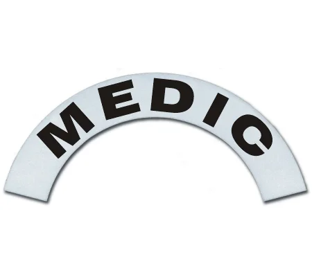 Reflective Helmet Crescents Cairns Metro 660 MSA Medic