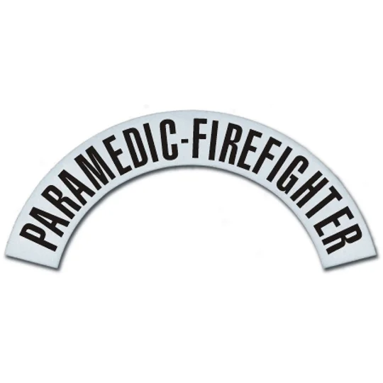 Reflective Helmet Crescents Cairns Metro 660 MSA Paramedic Firefighter