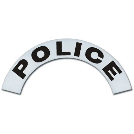 Reflective Helmet Crescents Cairns Metro 660 MSA Police