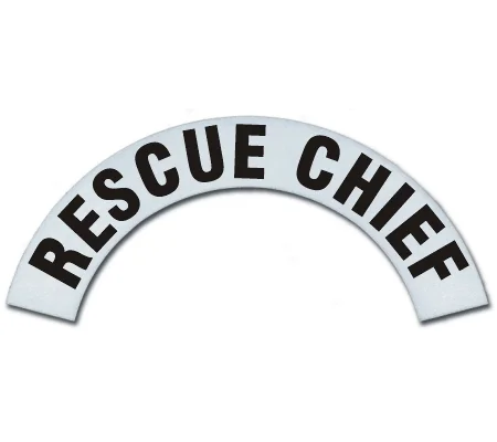 Reflective Helmet Crescents Cairns Metro 660 MSA Rescue Chief