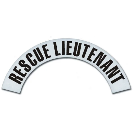 Reflective Helmet Crescents Cairns Metro 660 MSA Rescue Lieutenant