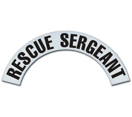 Reflective Helmet Crescents Cairns Metro 660 MSA Rescue Sergeant