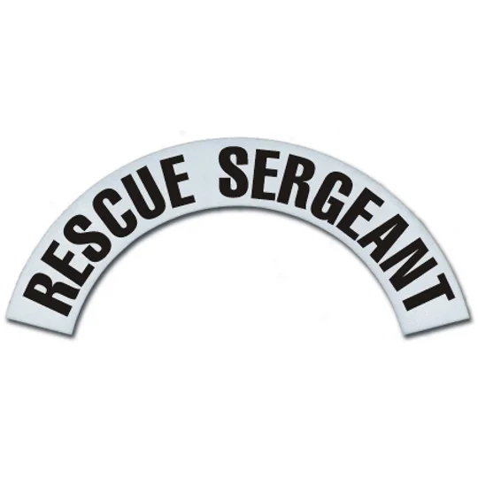Reflective Helmet Crescents Cairns Metro 660 MSA Rescue Sergeant