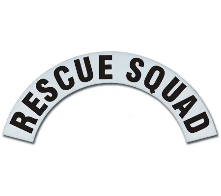 Reflective Helmet Crescents Cairns Metro 660 MSA Rescue Squad