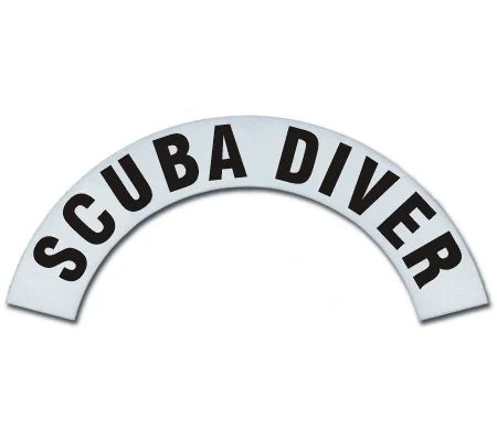 Reflective Helmet Crescents Cairns Metro 660 MSA Scuba Diver