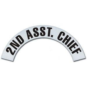 Reflective Helmet Crescents Cairns Metro 660 MSA 2nd Asst. Chief