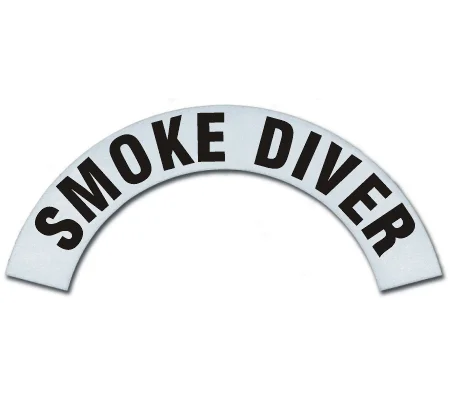 Reflective Helmet Crescents Cairns Metro 660 MSA Smoke Diver