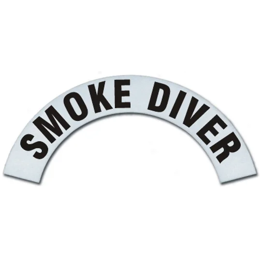 Reflective Helmet Crescents Cairns Metro 660 MSA Smoke Diver