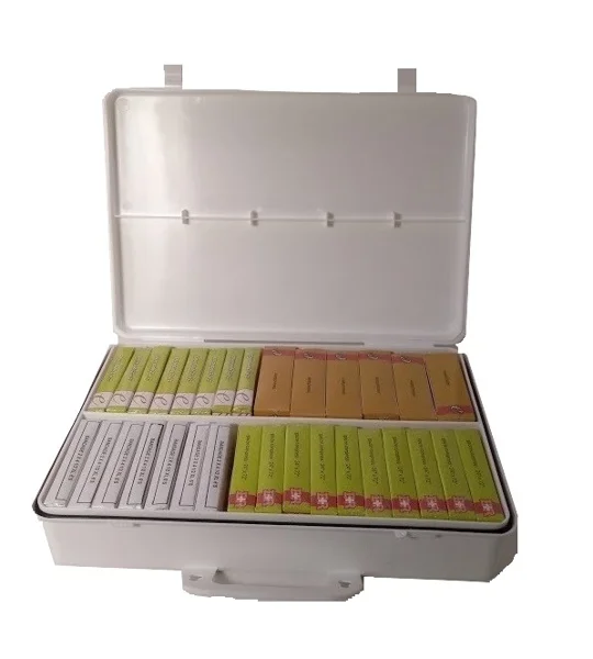 First Aid Kit Box Plastic Case 36 9.4 x 14