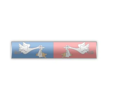 Citation Merit Bar Blue & Pink Stork Baby Delivery Bar