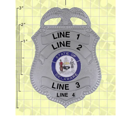 Quick Ship Custom Fire Rescue Police Security Badge 5