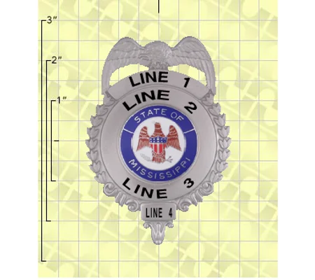 Quick Ship Custom Fire Rescue Police Security Badge 6