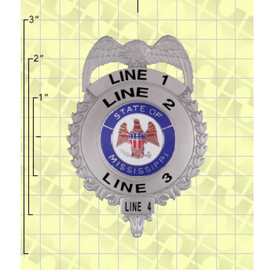 Quick Ship Custom Fire Rescue Police Security Badge 6
