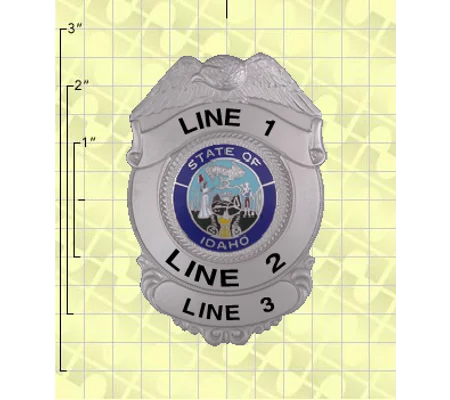 Quick Ship Custom Fire Rescue Police Security Badge 9