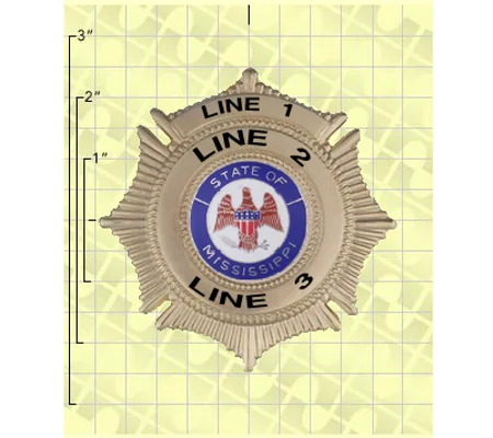 Quick Ship Custom Fire Rescue Police Security Badge 11