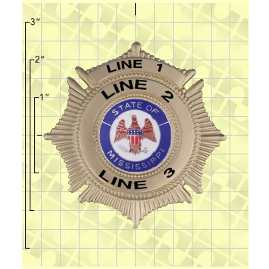 Quick Ship Custom Fire Rescue Police Security Badge 11