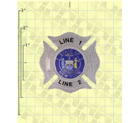 Quick Ship Custom Fire Rescue Police Security Badge 13