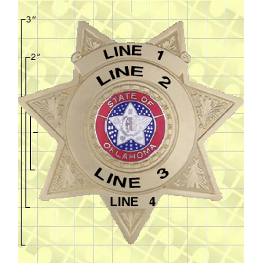 Quick Ship Custom Fire Rescue Police Security Badge 14