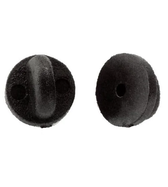 Rubber - Plastic Clutch Backs Tacs Insignia Backing
