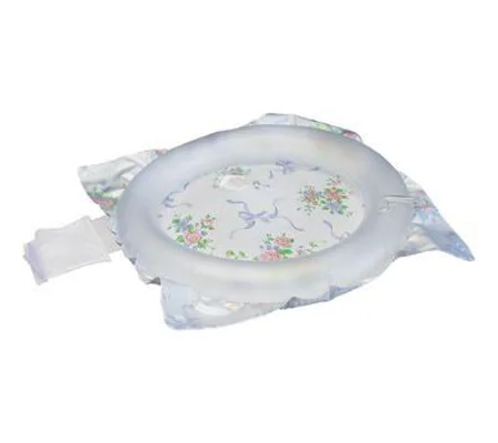 Inflatable Shampoo Basin 22.5 X 23.5 Inch Clear / Floral