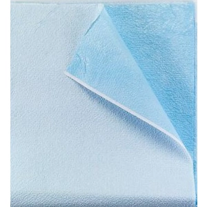 Stretcher Cot Sheet Flat 40 W X 90 L Inch Blue Tissue