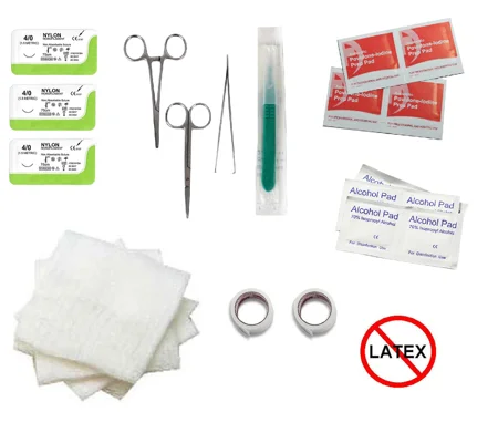 Tactical Field Laceration Suture Kit