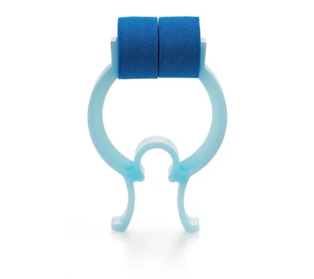 Nose Clip Foam Blue Plastic For Spirometer