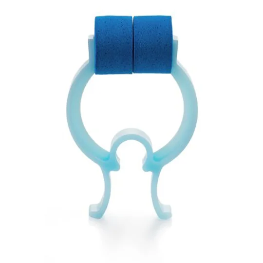 Nose Clip Foam Blue Plastic For Spirometer