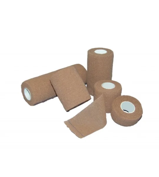 Cohesive Bandage 3 X 5 Yard Compression Self-Adherent Closure Tan