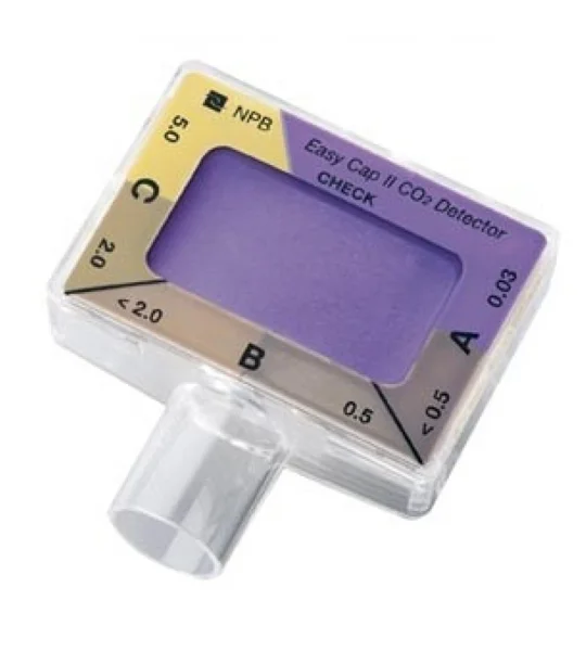 End Tidal Intubation Check CO2 Detector Easy Cap Adult