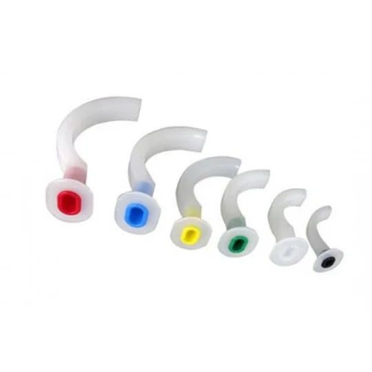 Colored Guedel Oropharyngeal Airways Kit Set of 6 Color Bagged