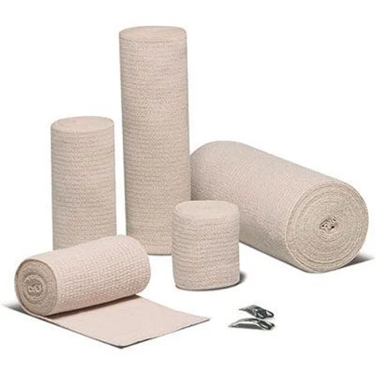 Elastic Ace Type Wrap Compression Bandage 4" x 5 Yards