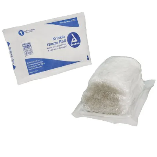 Fluff Bandage Roll Gauze 6-Ply 4-1/2 Inch X 4-1/10 Yard Roll Sterile