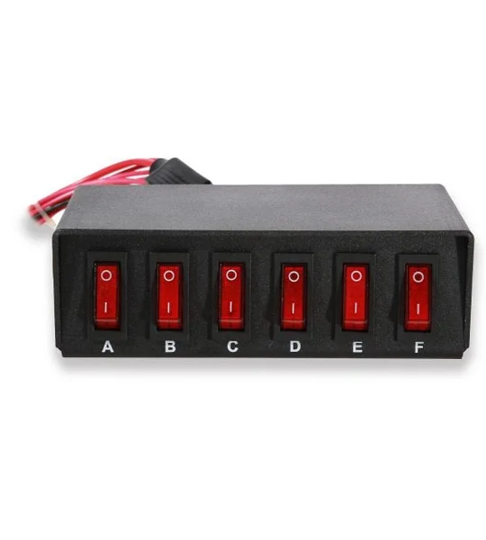6 Button Compact Switch Control Box