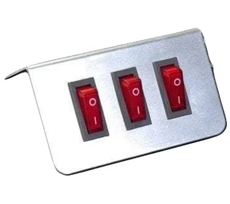 Tripple 3 Button Switch Plate L Bracket Lightbar