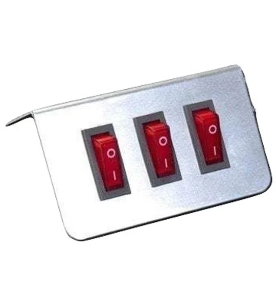 Tripple 3 Button Switch Plate L Bracket Lightbar