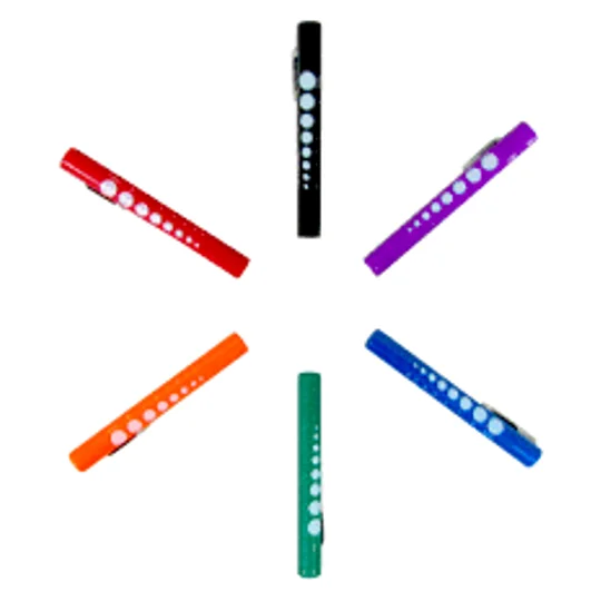 Disposable Penlight with Easy Reference Pupil Gauge Mixed 6 Pack