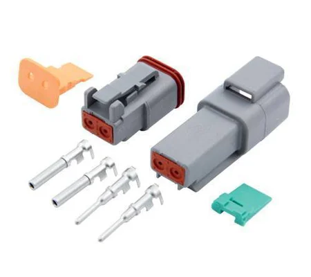 Deutsch 2-Pin Connector Housing Kit Waterproof Set