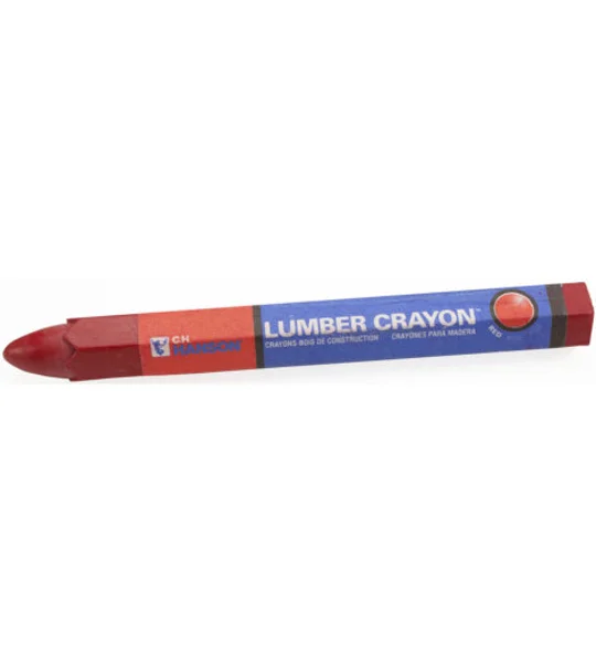 Lumber Crayon Red Mark Buildings and Searched Doors