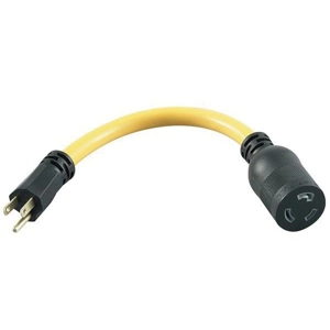 3 Prong Regular Household Outlet to Twist N Lock Adapter P..