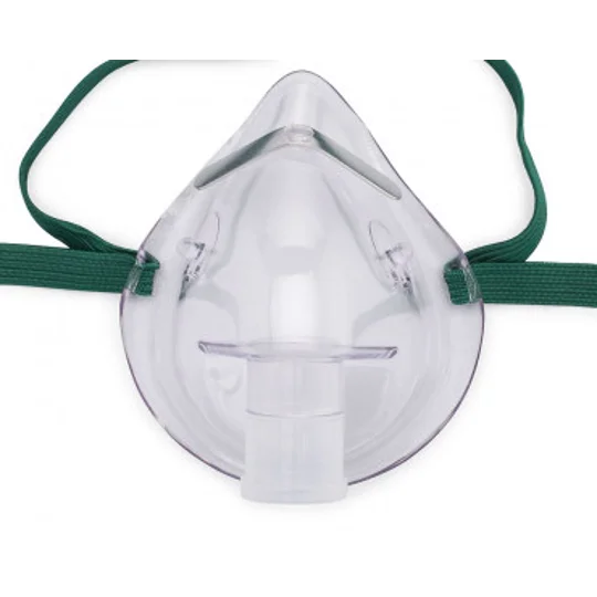 Aerosol Face Mask Elongated Pediatric Adjustable Elastic Head Strap