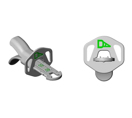 Dual Air Adjustable Small Oropharyngeal Airway 50, 55, 60, 65, 70mm