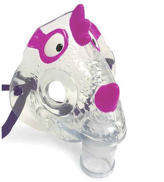 Aerosol Face Mask AirLife Elongated Pediatric Nebulizer Nic Dragon