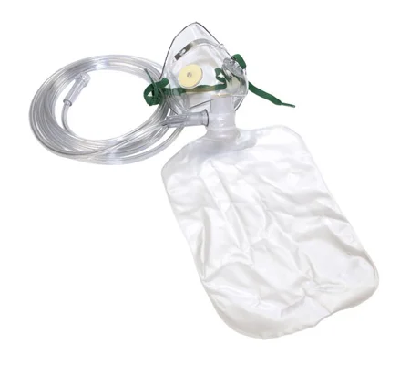 NonRebreather Oxygen Mask Elongated Adult